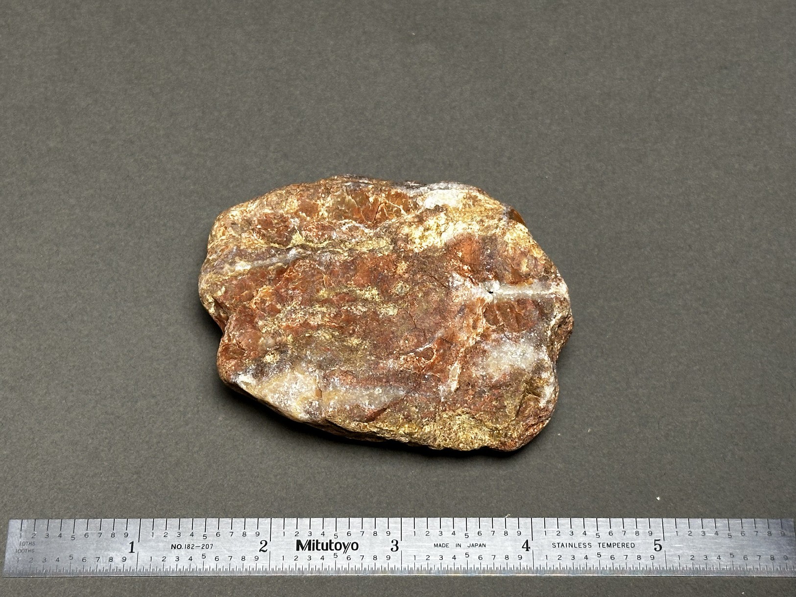 Lake Superior agate specimen